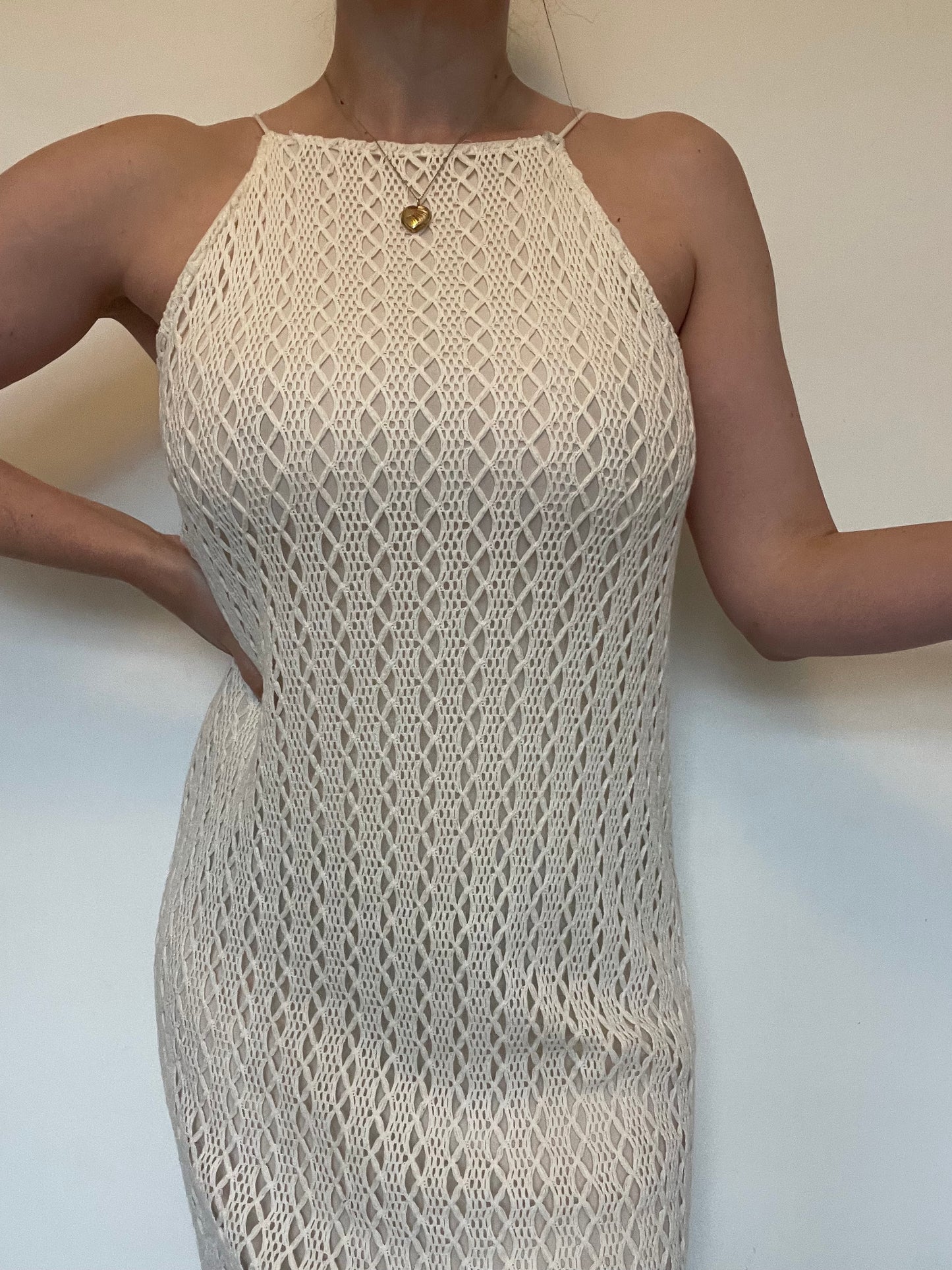 Zara Crochet Dress - Size M