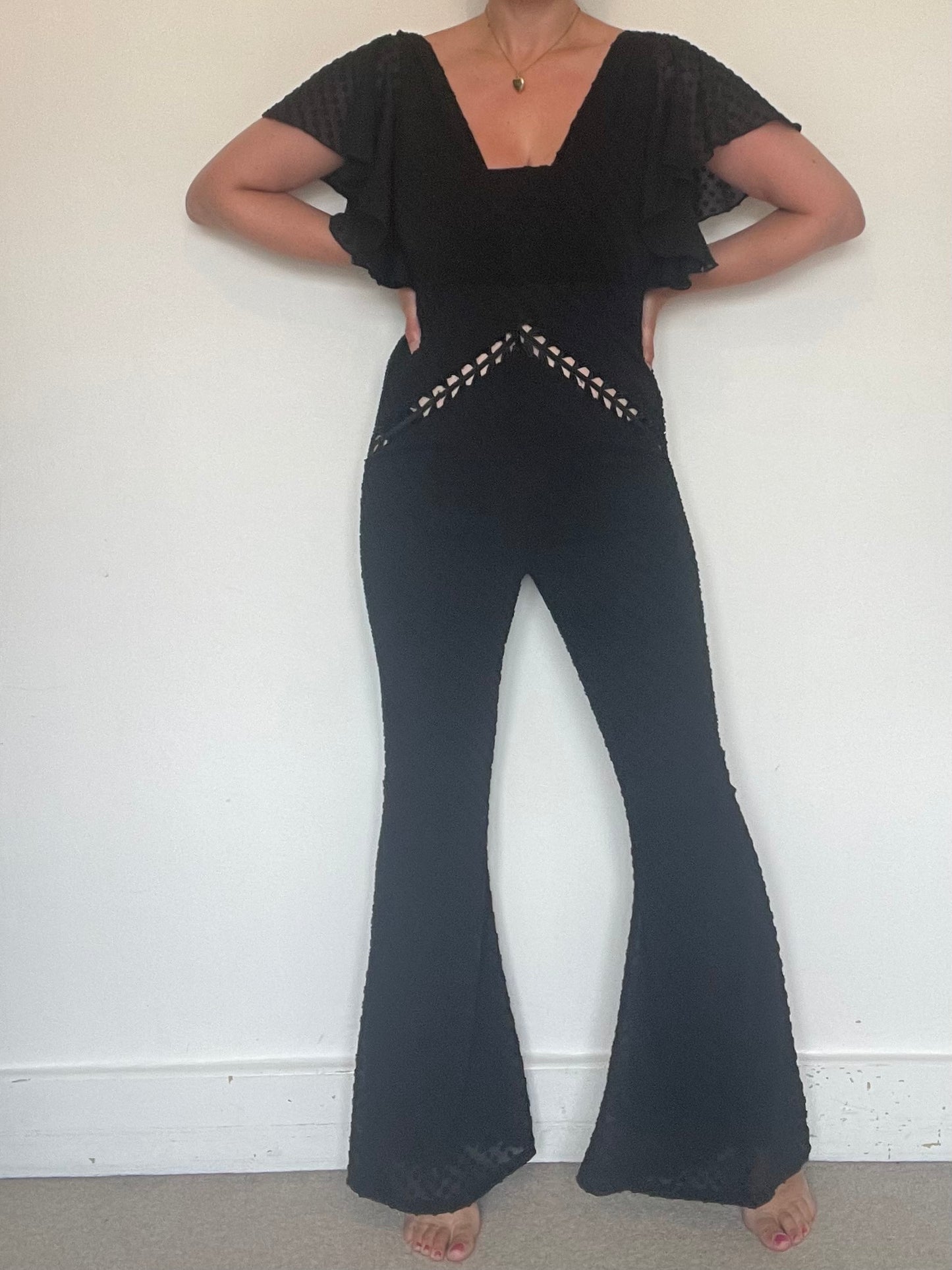 DarkPink Jumpsuit - Size 6