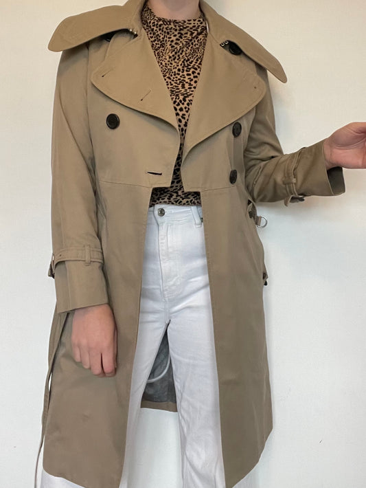 Aquascutum Trench Coat - Size 8