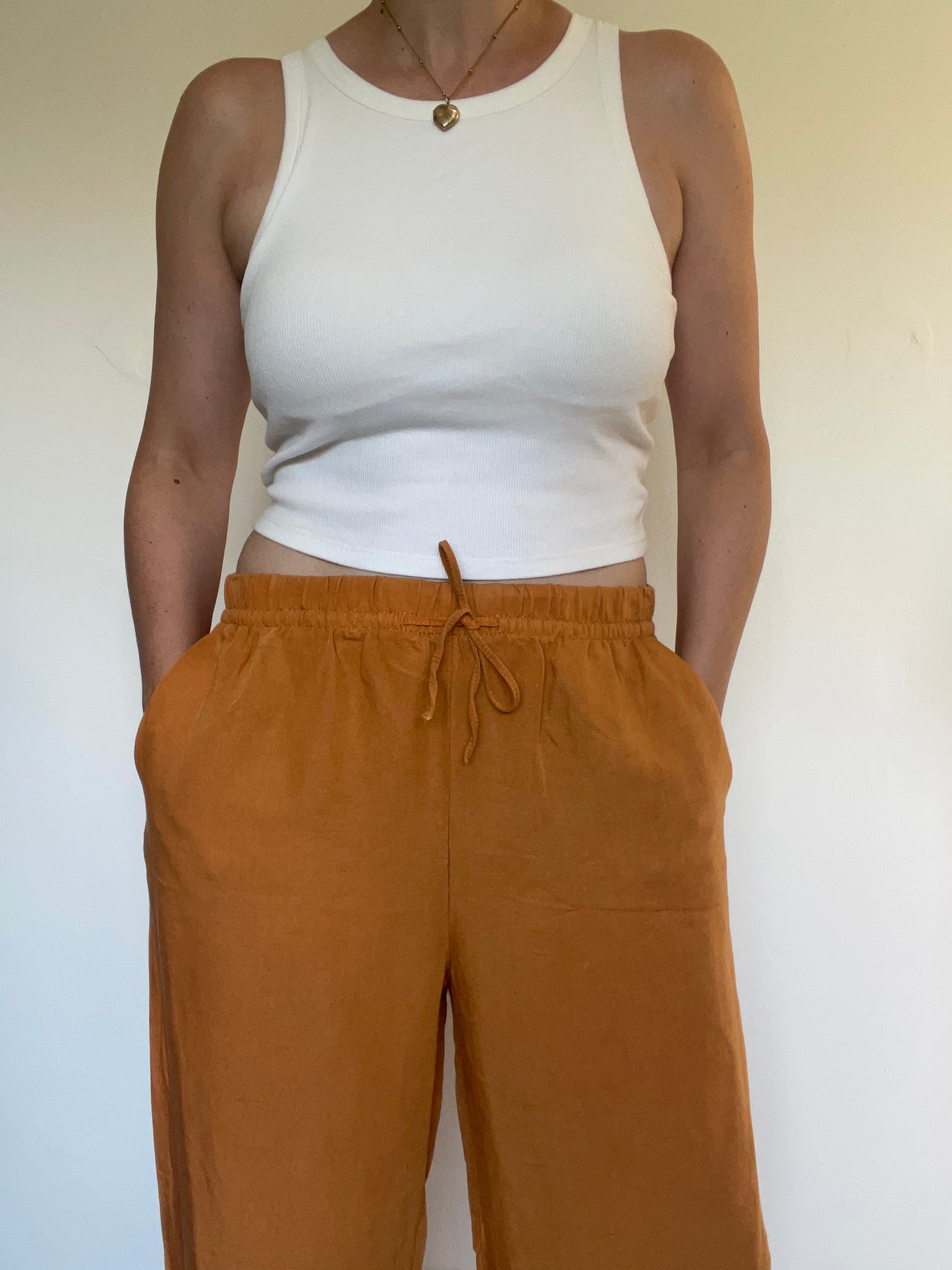 H&M Linen Trousers - Size M