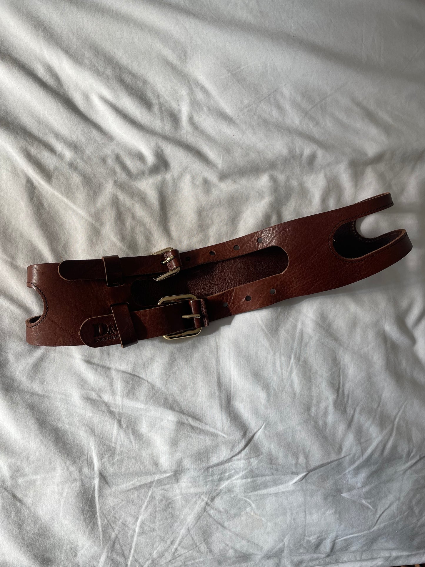 D&G Leather Belt