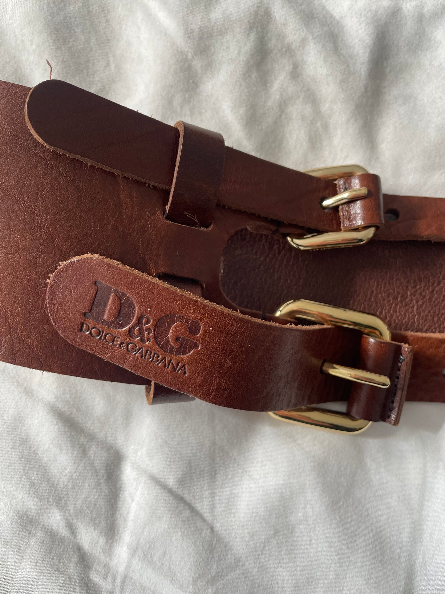 D&G Leather Belt