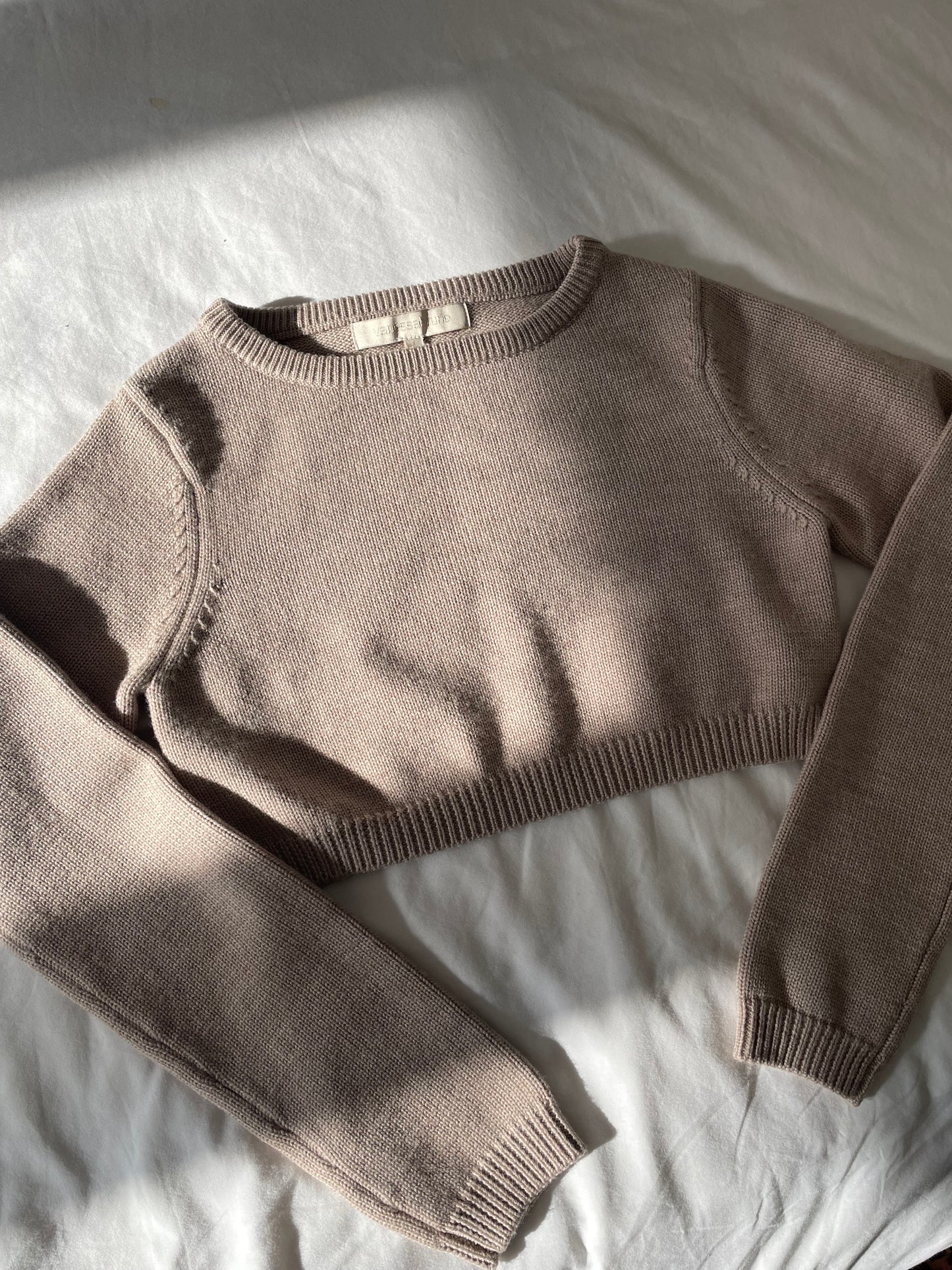 Vanessa Bruno Cropped Merino Wool Jumper