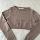 Vanessa Bruno Cropped Merino Wool Jumper