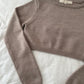 Vanessa Bruno Cropped Merino Wool Jumper