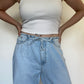 Zara Denim Trousers - Size 14