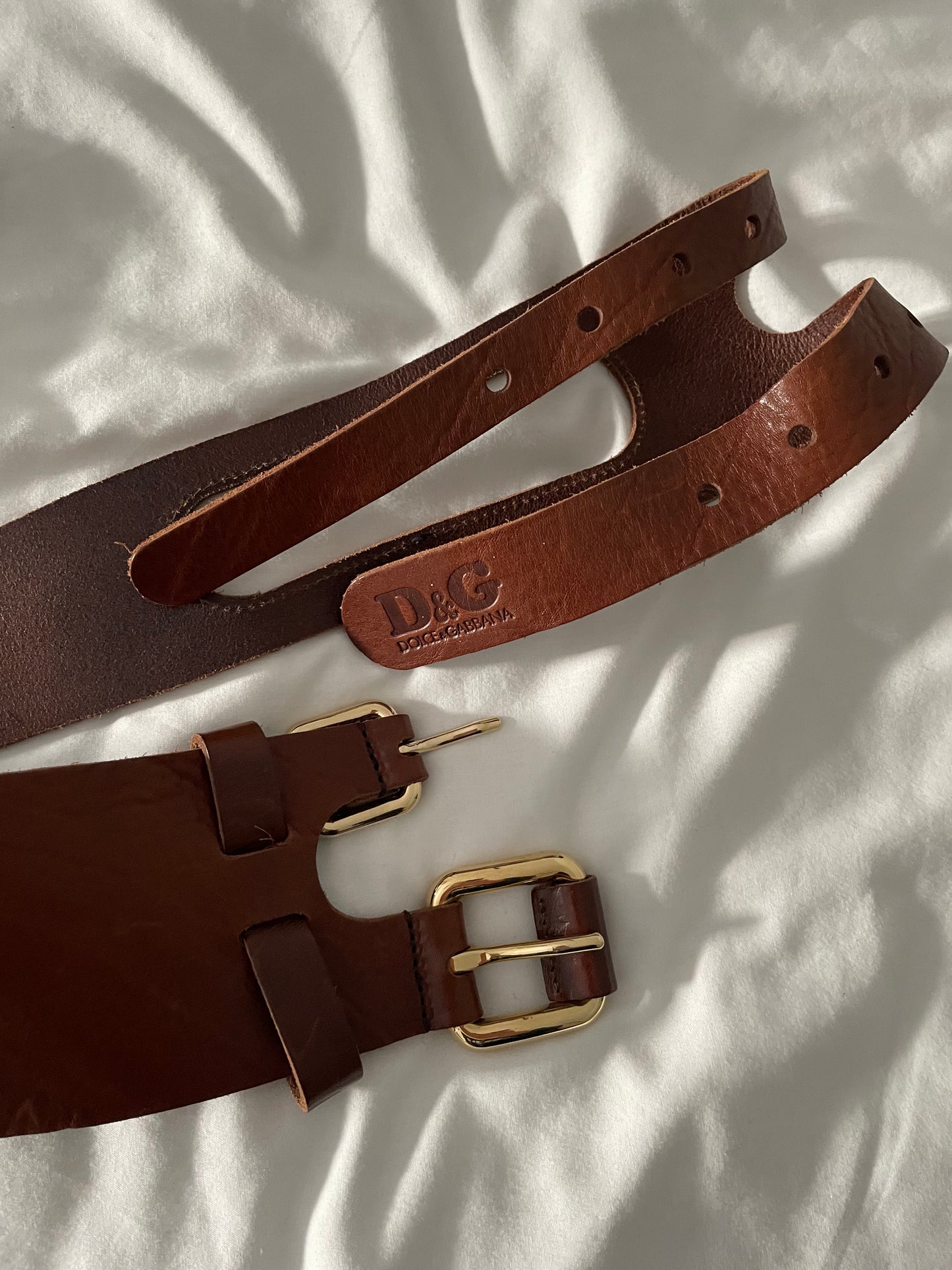 D&G Leather Belt