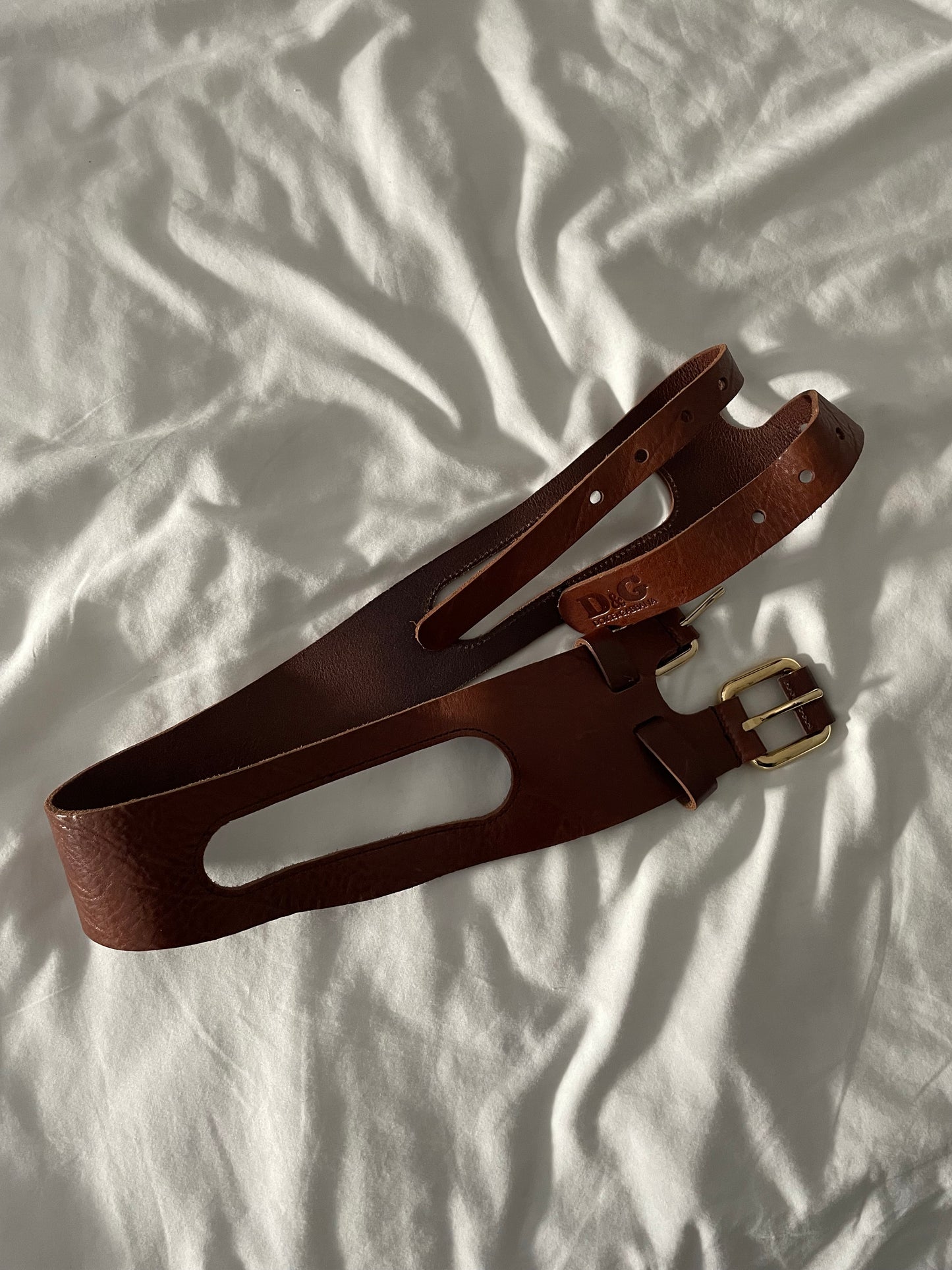 D&G Leather Belt