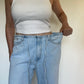 Zara Denim Trousers - Size 14