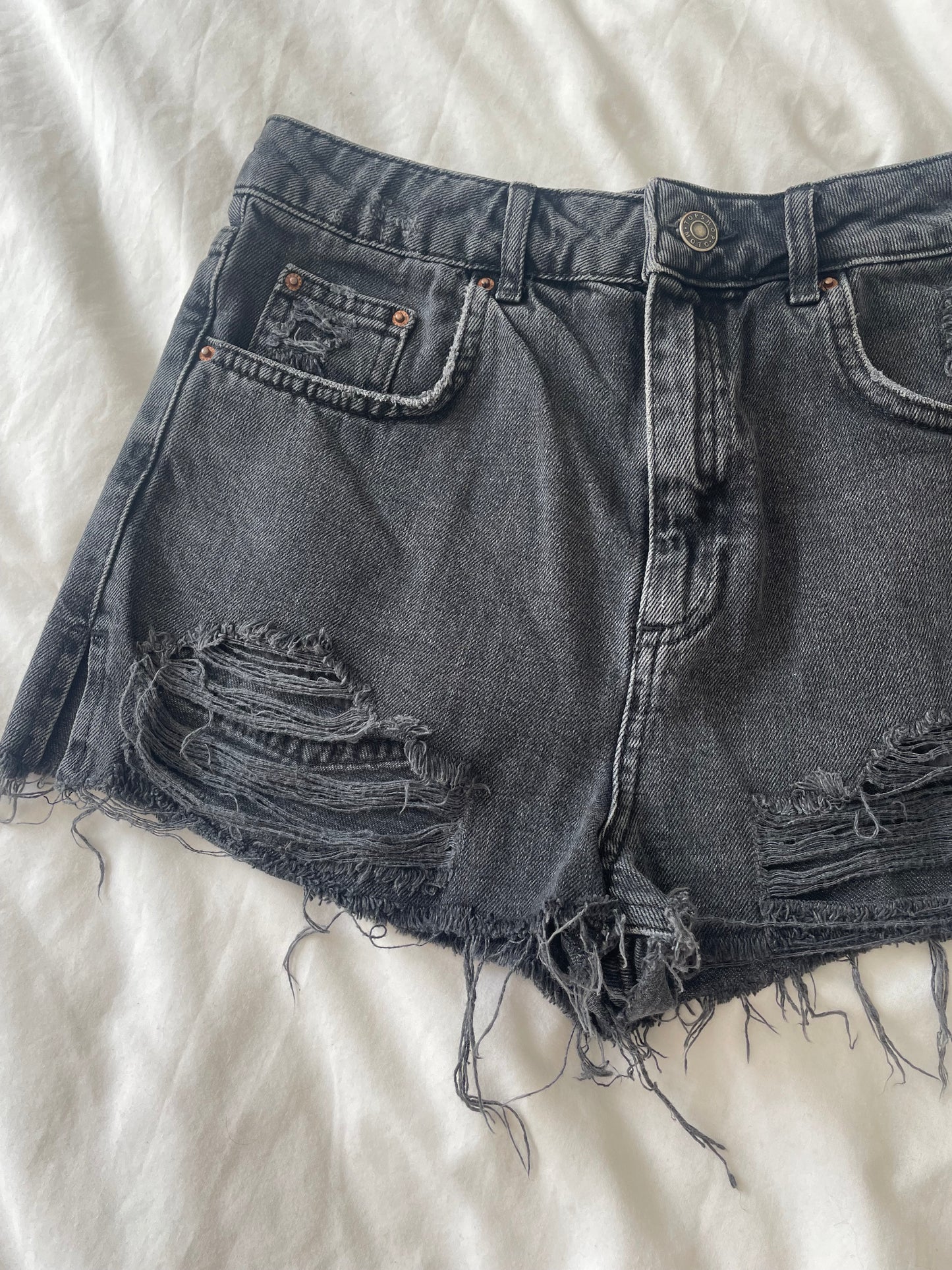 Topshop Denim Shorts - Size 10