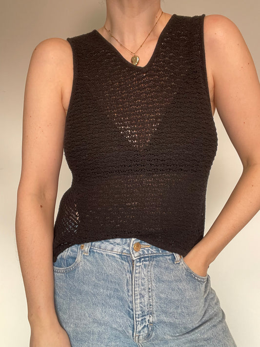 Helmut Lang Knit Top - Size Small