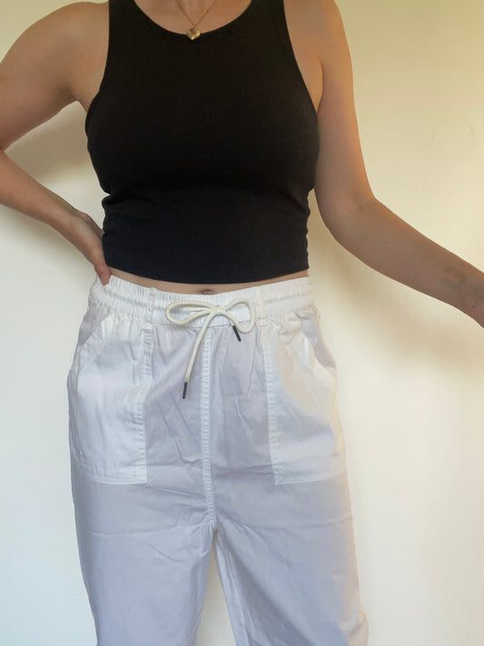Wallis Cotton Trousers - Size 14