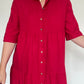 Linen Midi Dress - Size 12