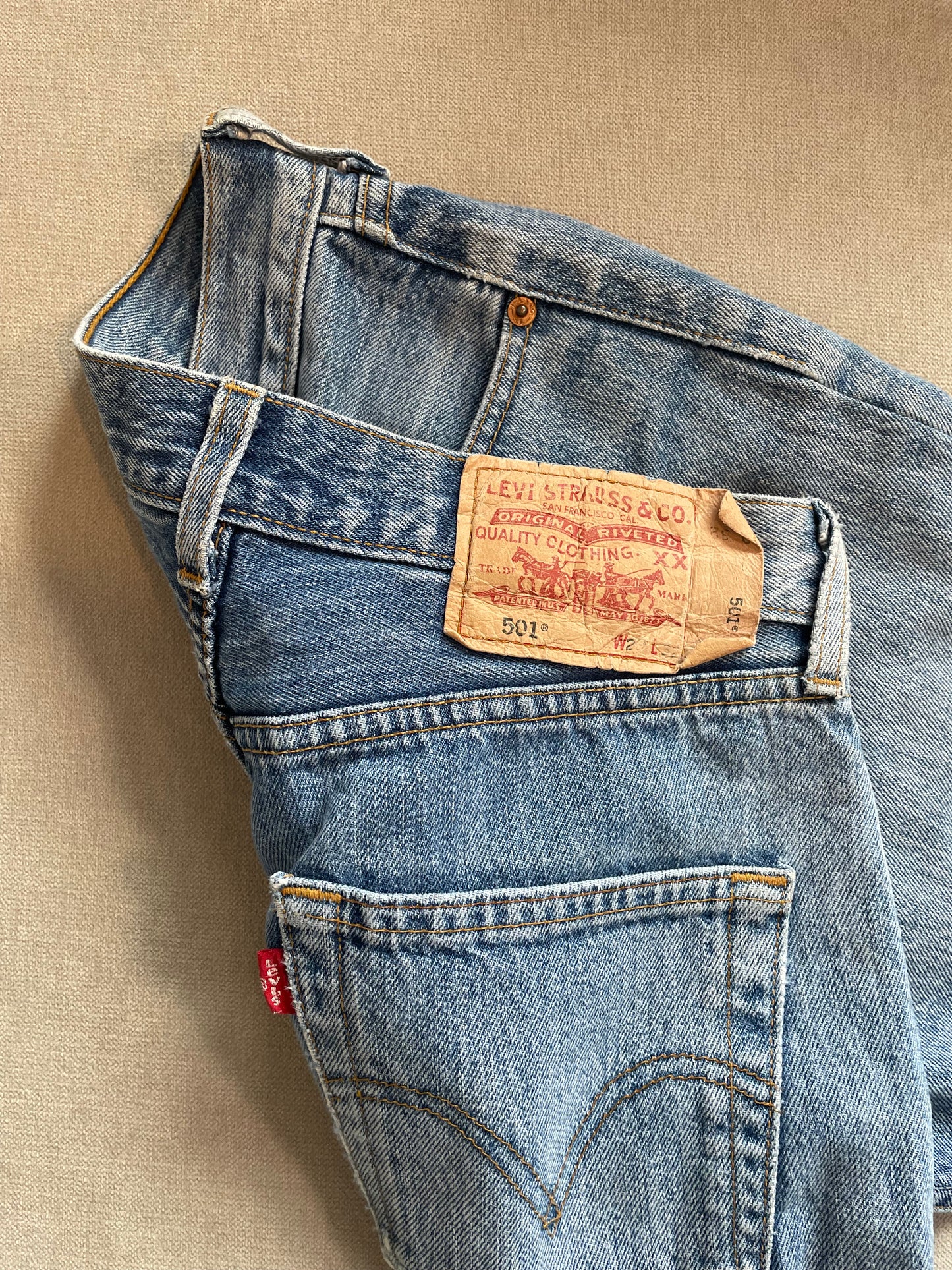 Levi's 501 Turn up - Size 8/10