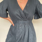 Zara Linen Playsuit NEW - Size M