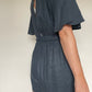 Zara Linen Playsuit NEW - Size M