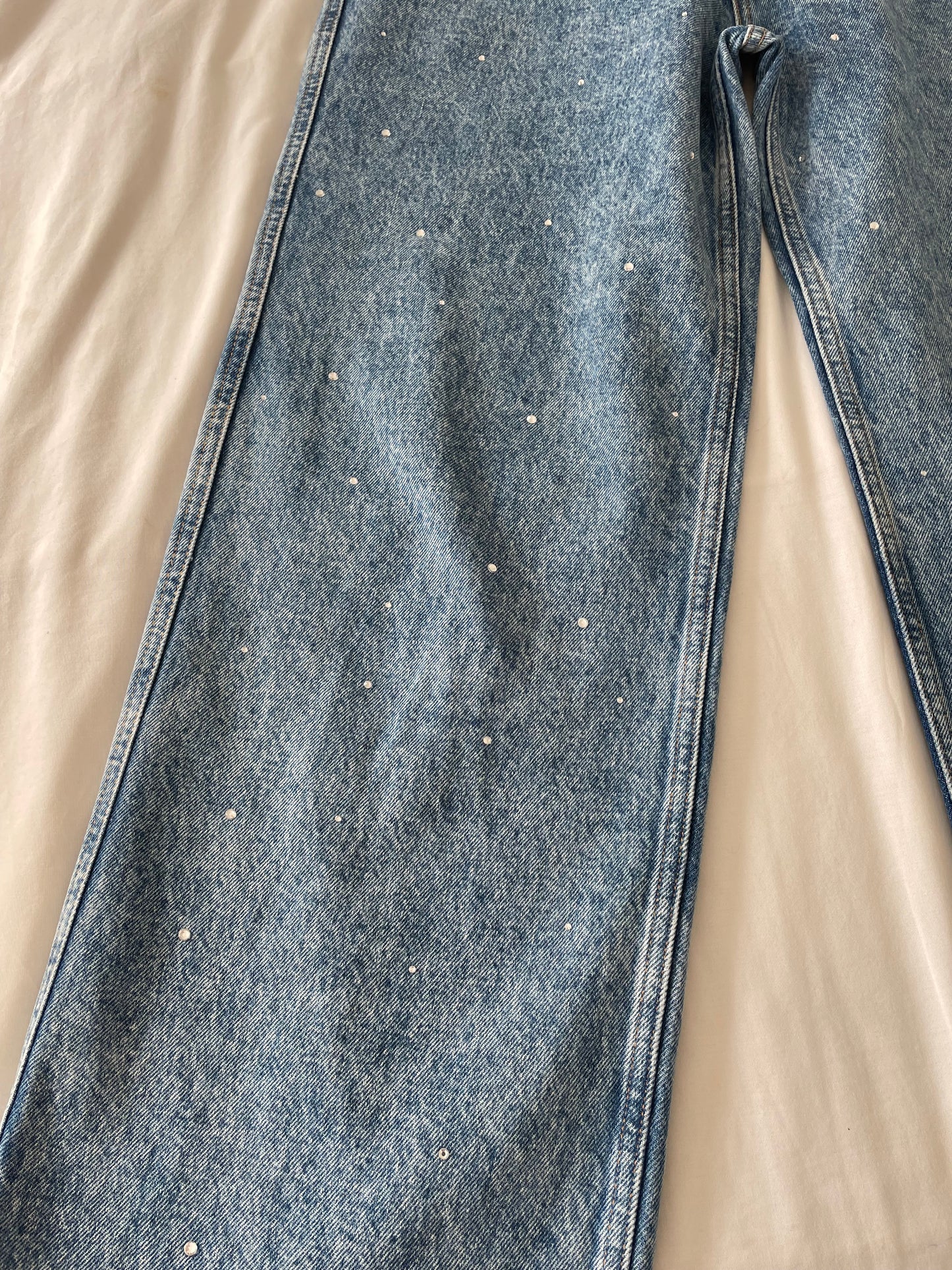 Sandro Embellished Jeans - Size 14