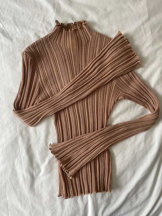 H&M Ribbed Top - Size S
