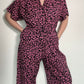 Dancing Leopard Jumpsuit - Size 16