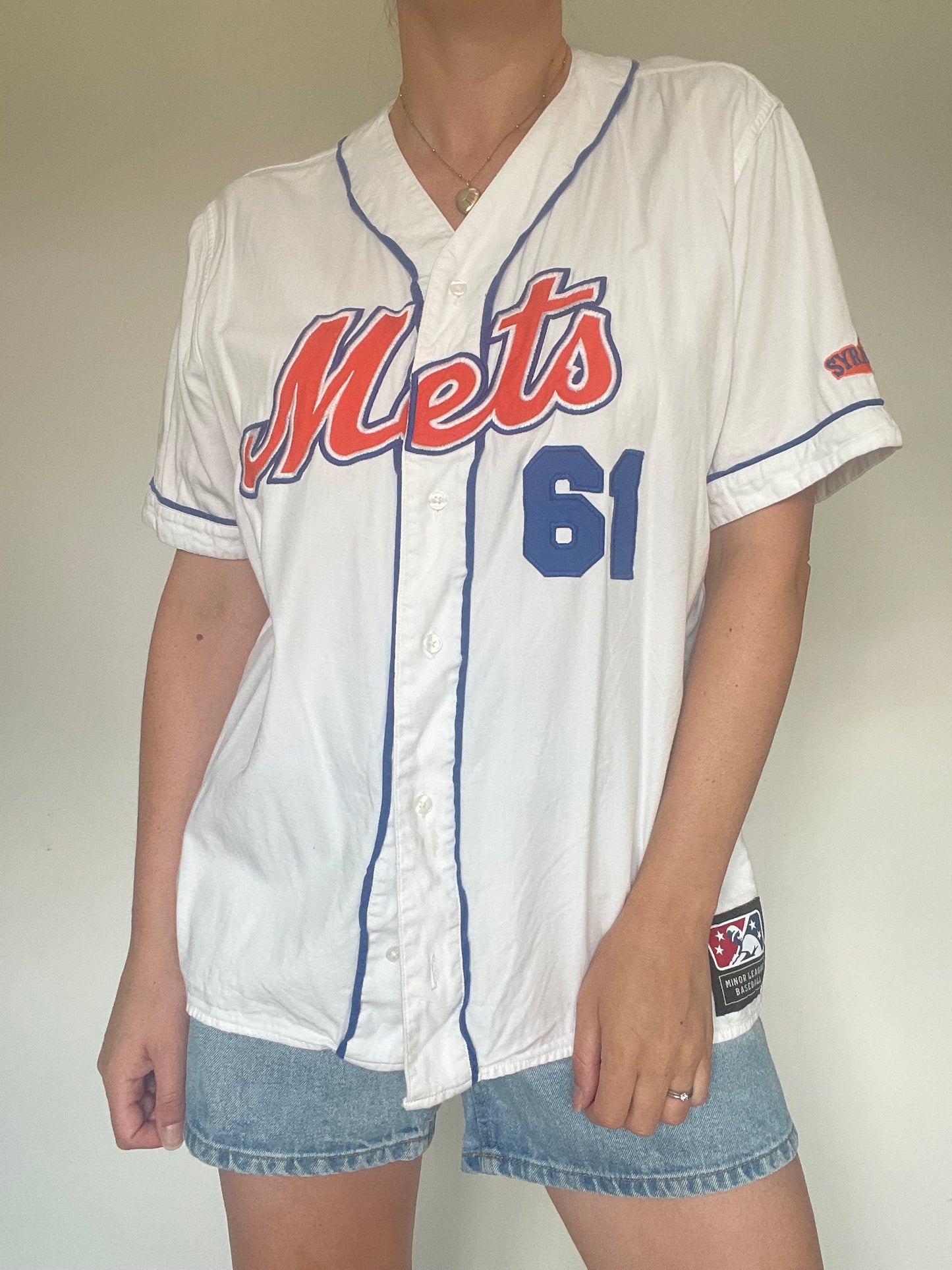 Authentic Mets Jersey - Size L