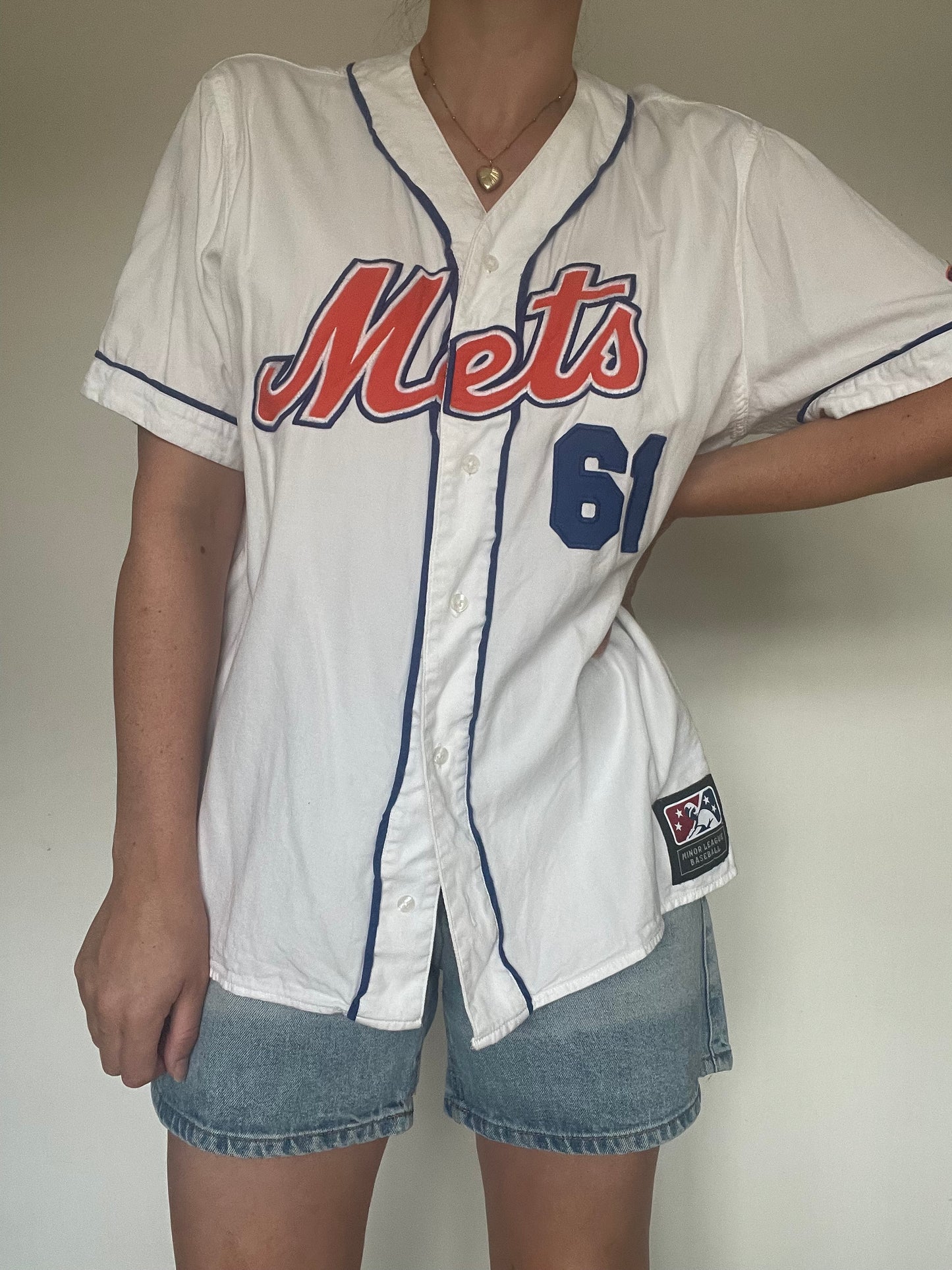 Authentic Mets Jersey - Size L