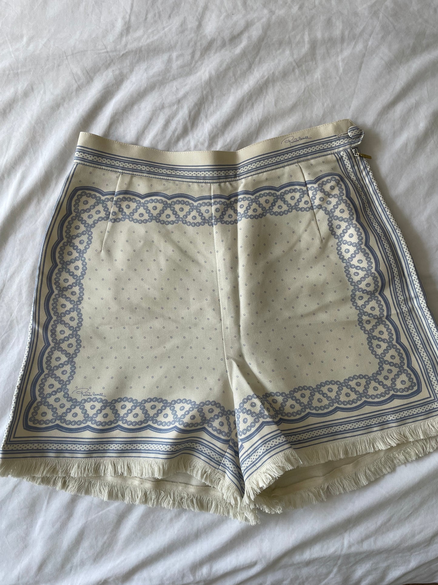 Roberto Cavalli Silk Shorts - Size 10