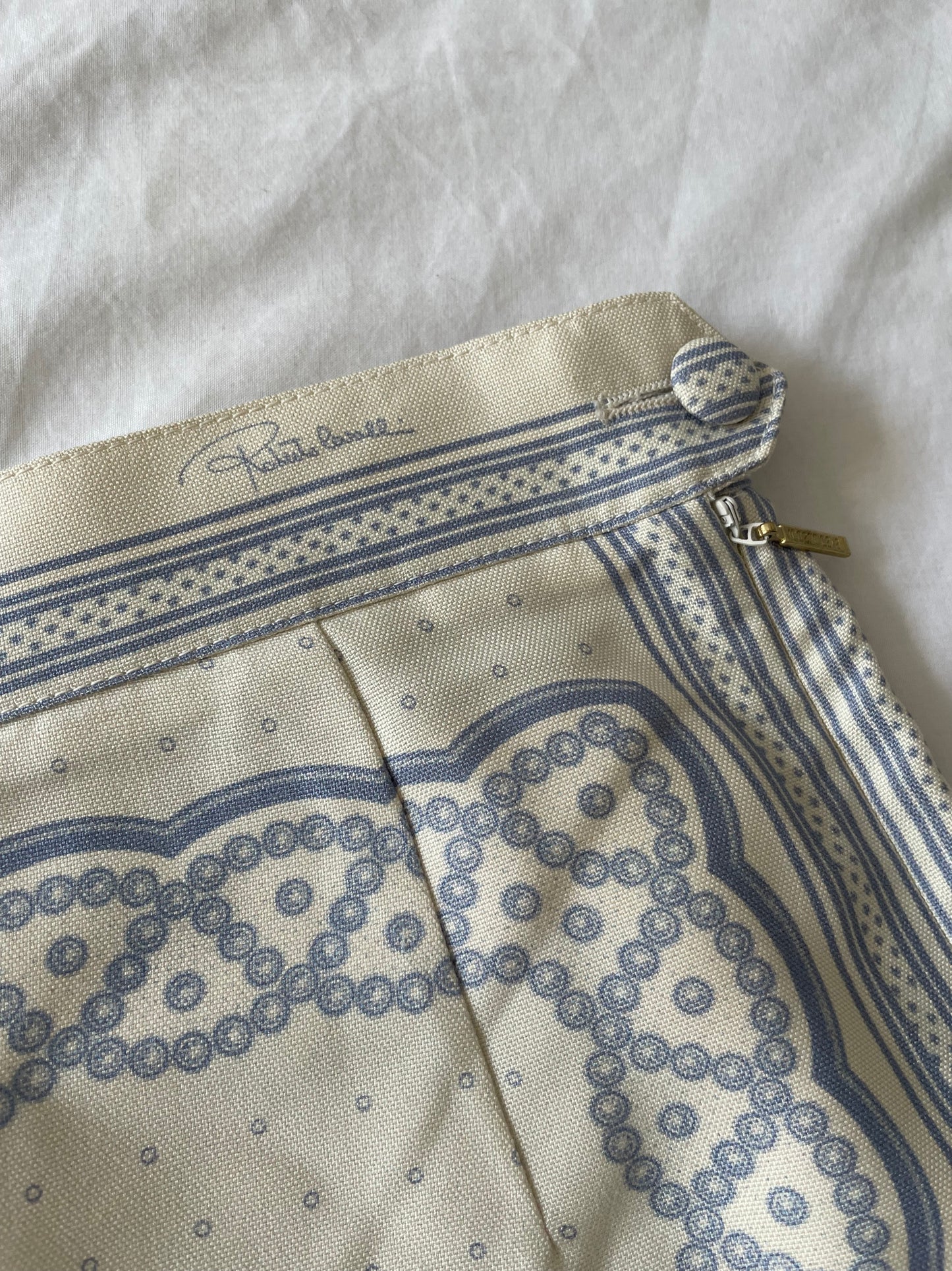 Roberto Cavalli Silk Shorts - Size 10