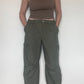 Next Khaki Cargo Trousers