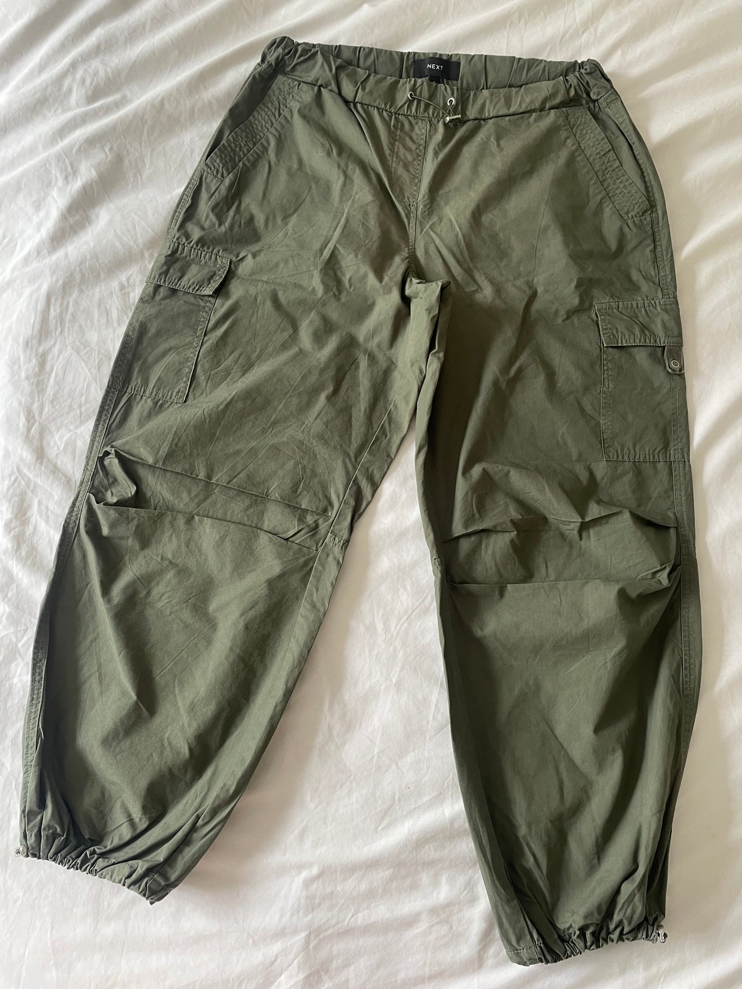 Next Khaki Cargo Trousers