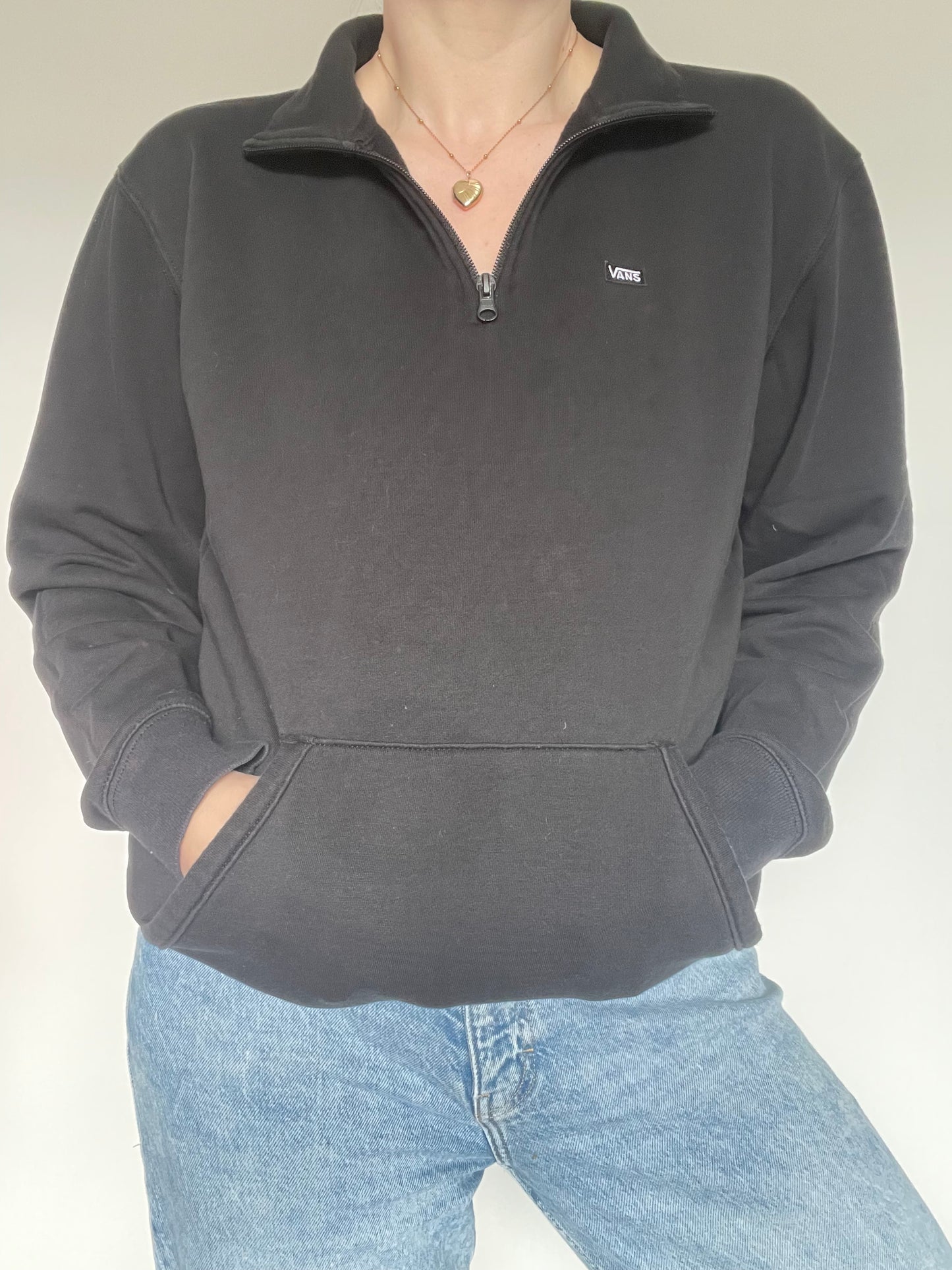 Vans Quarter Zip - Size M