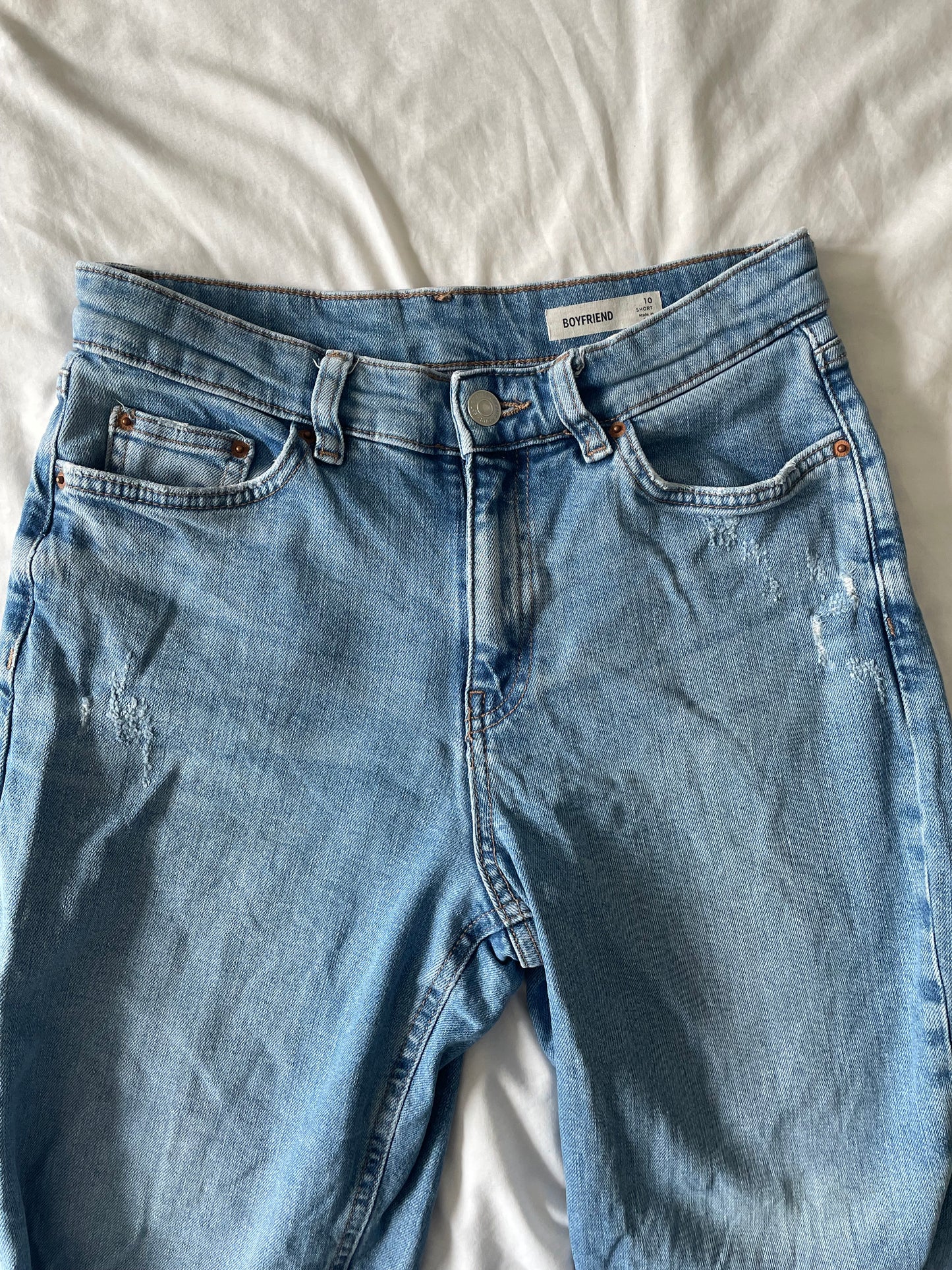 M&S Boyfriend Jeans - Size 10