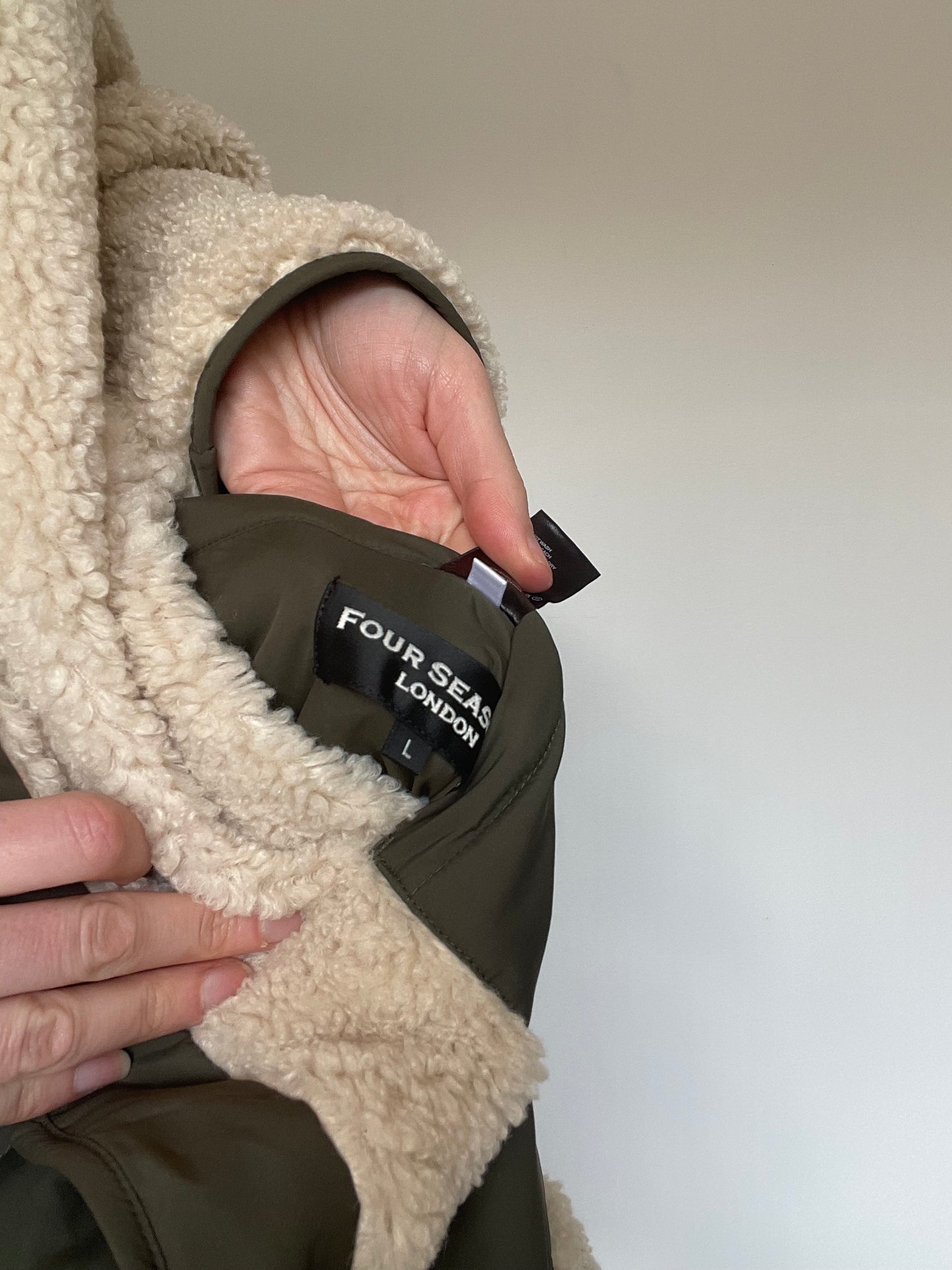 Four Seasons London Reversible Coat RRP £179 - Size L