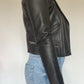 Maje Leather Jacket RRP £449 - Size 8