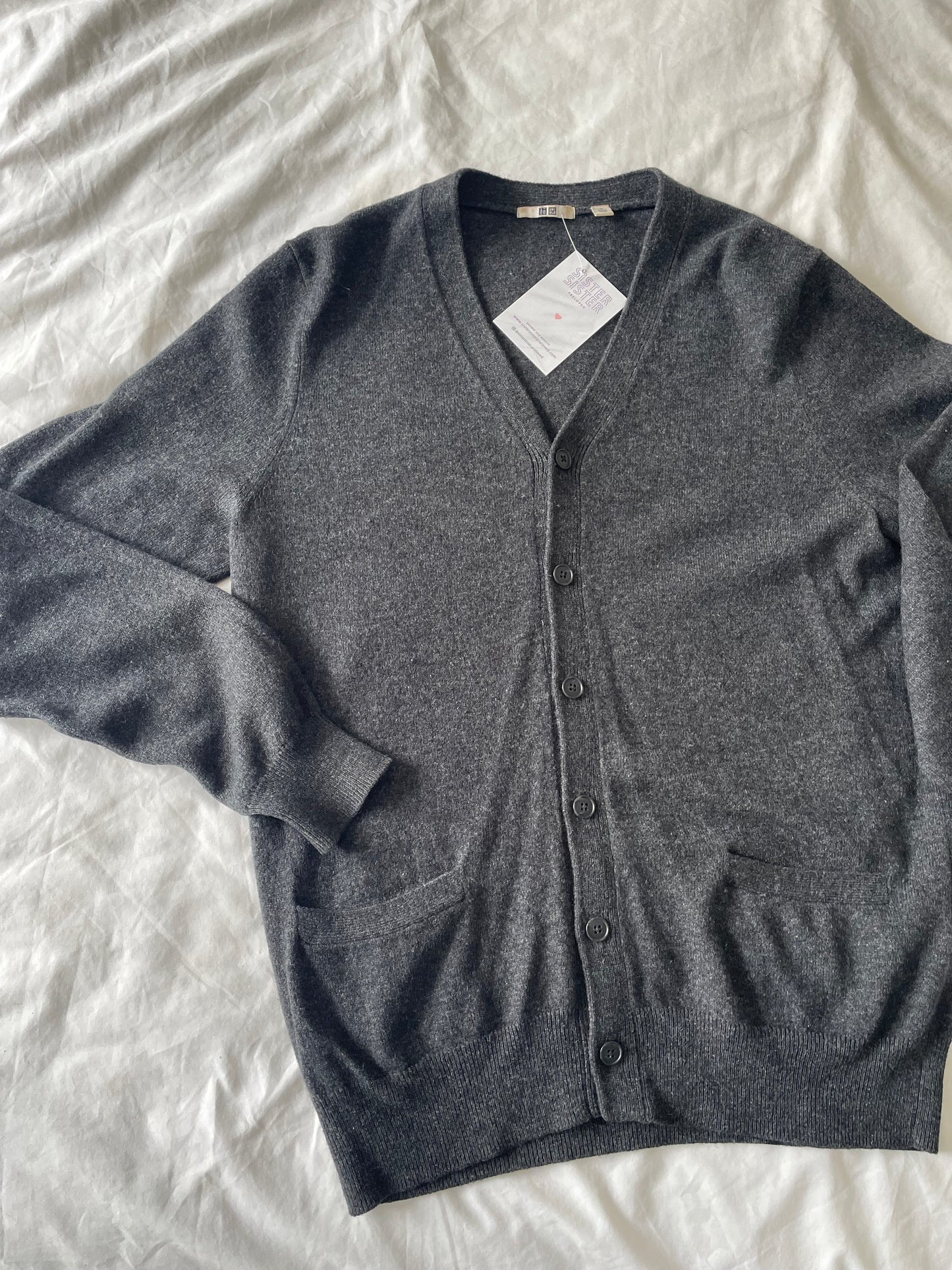 Uniqlo Cashmere Cardigan - Size Small