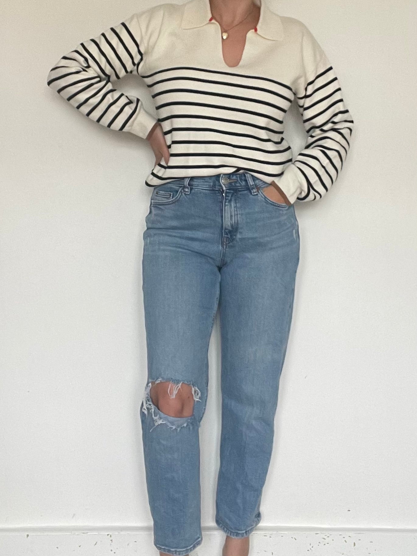 M&S Boyfriend Jeans - Size 10