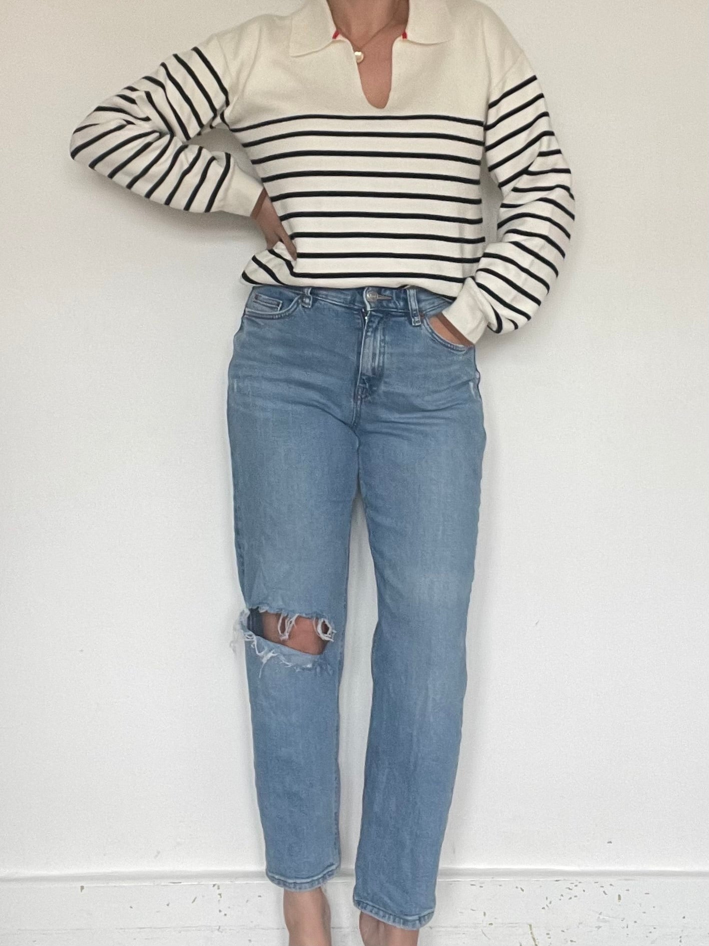 M&S Boyfriend Jeans - Size 10