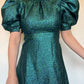 Coast Green Metallic Dress NEW RRP £139 - Size 8