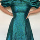 Coast Green Metallic Dress NEW RRP £139 - Size 8