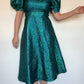 Coast Green Metallic Dress NEW RRP £139 - Size 8