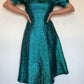 Coast Green Metallic Dress NEW RRP £139 - Size 8