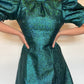 Coast Green Metallic Dress NEW RRP £139 - Size 8