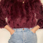 Topshop Feather Jumper - Size 8
