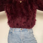 Topshop Feather Jumper - Size 8