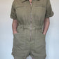 Topshop Denim Playsuit - Size 10
