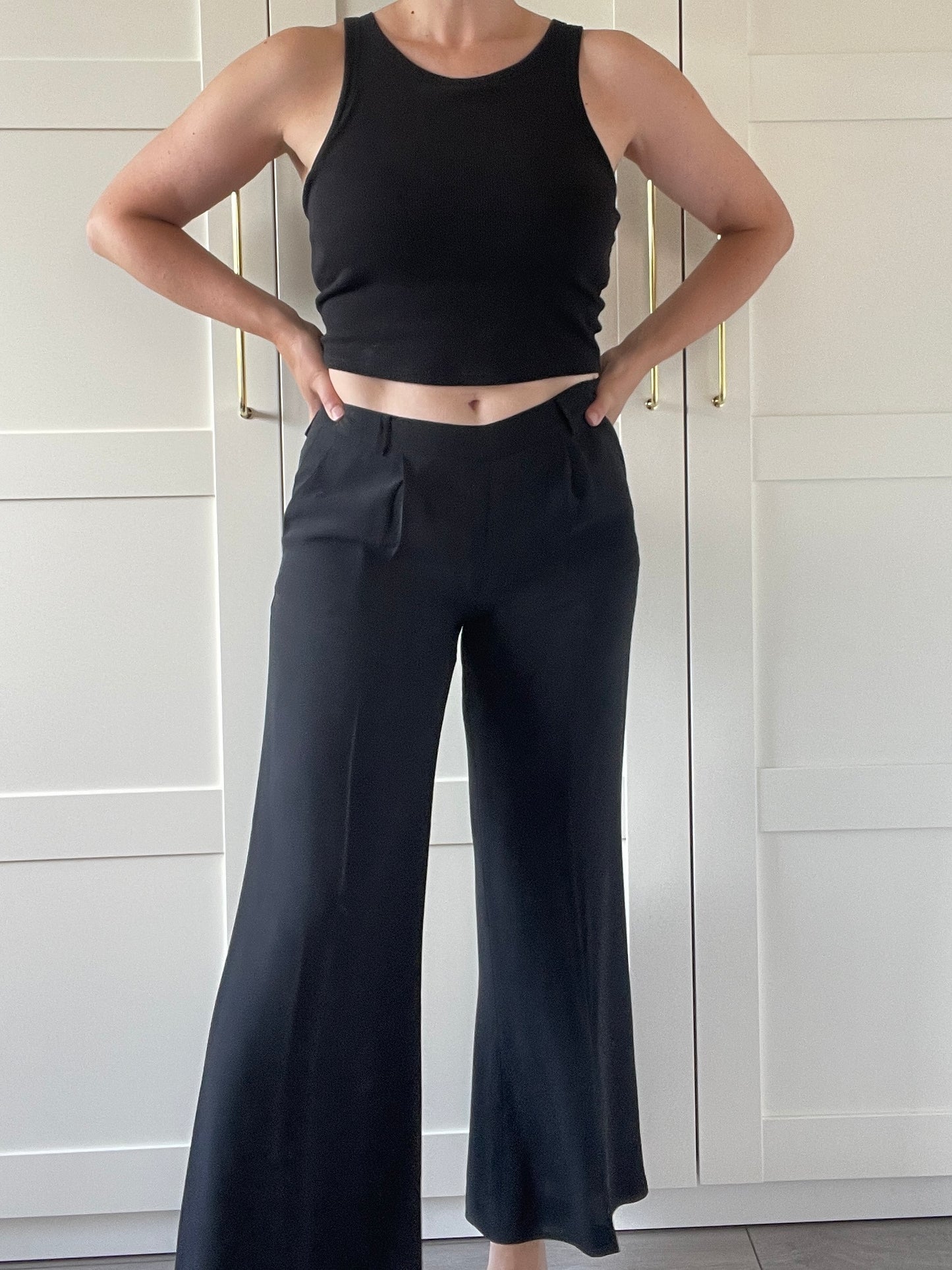 Mariella Burani Silk Trousers