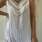 Cotton Code Beach Dress - One Size