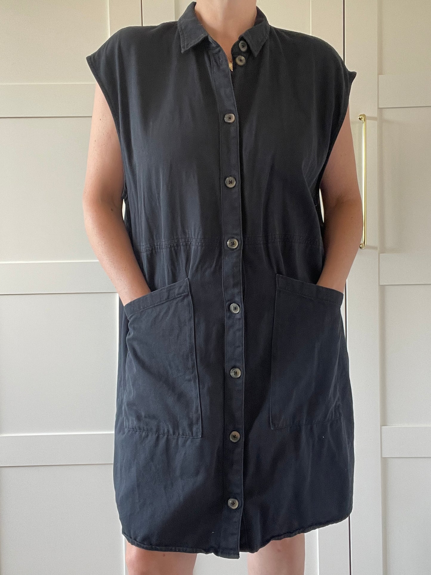 Noisy May Denim Dress - Size XL