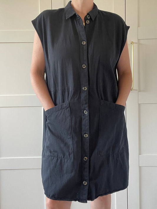 Noisy May Denim Dress - Size XL