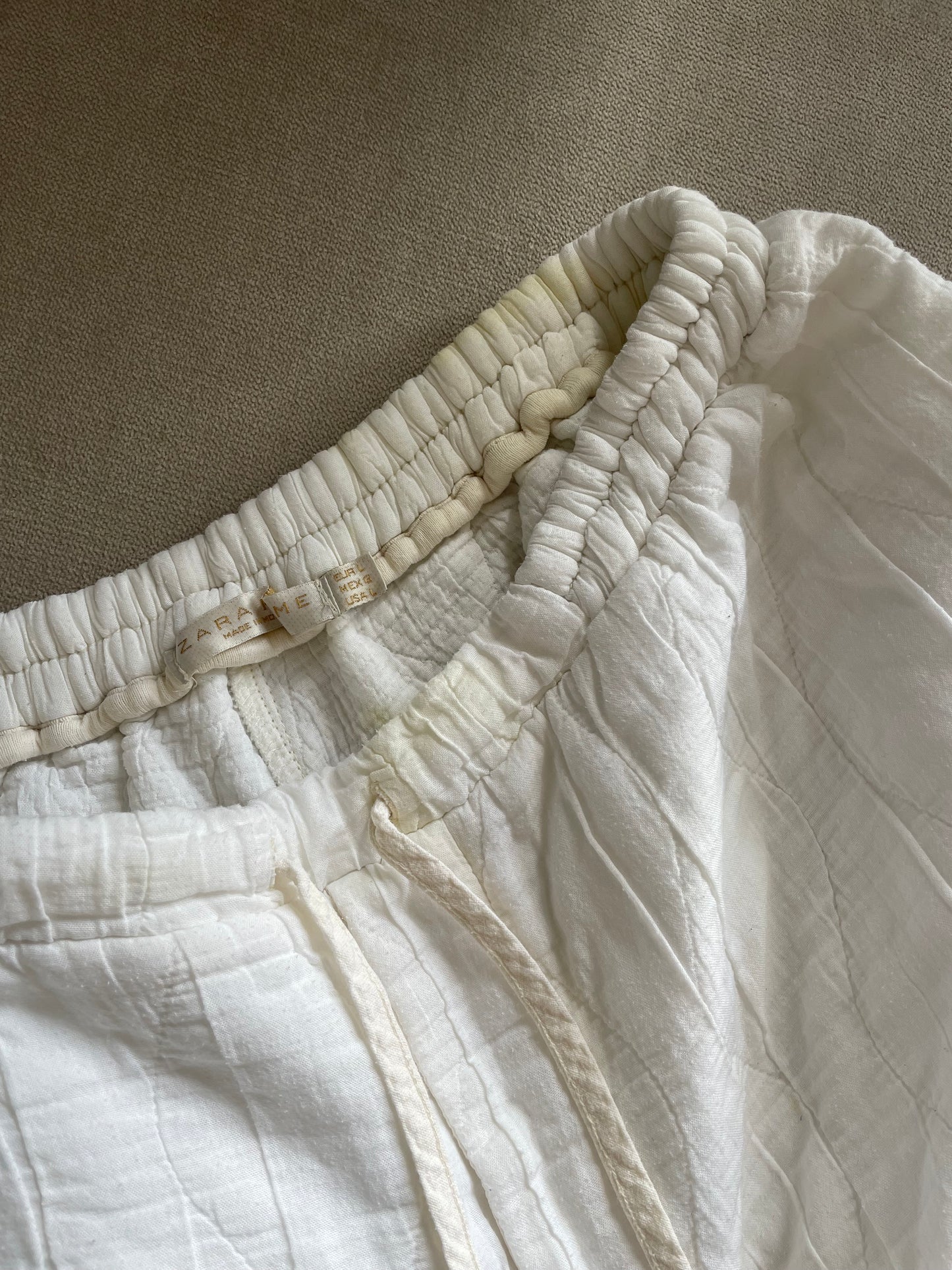 Zara Quilted Shorts - Size L