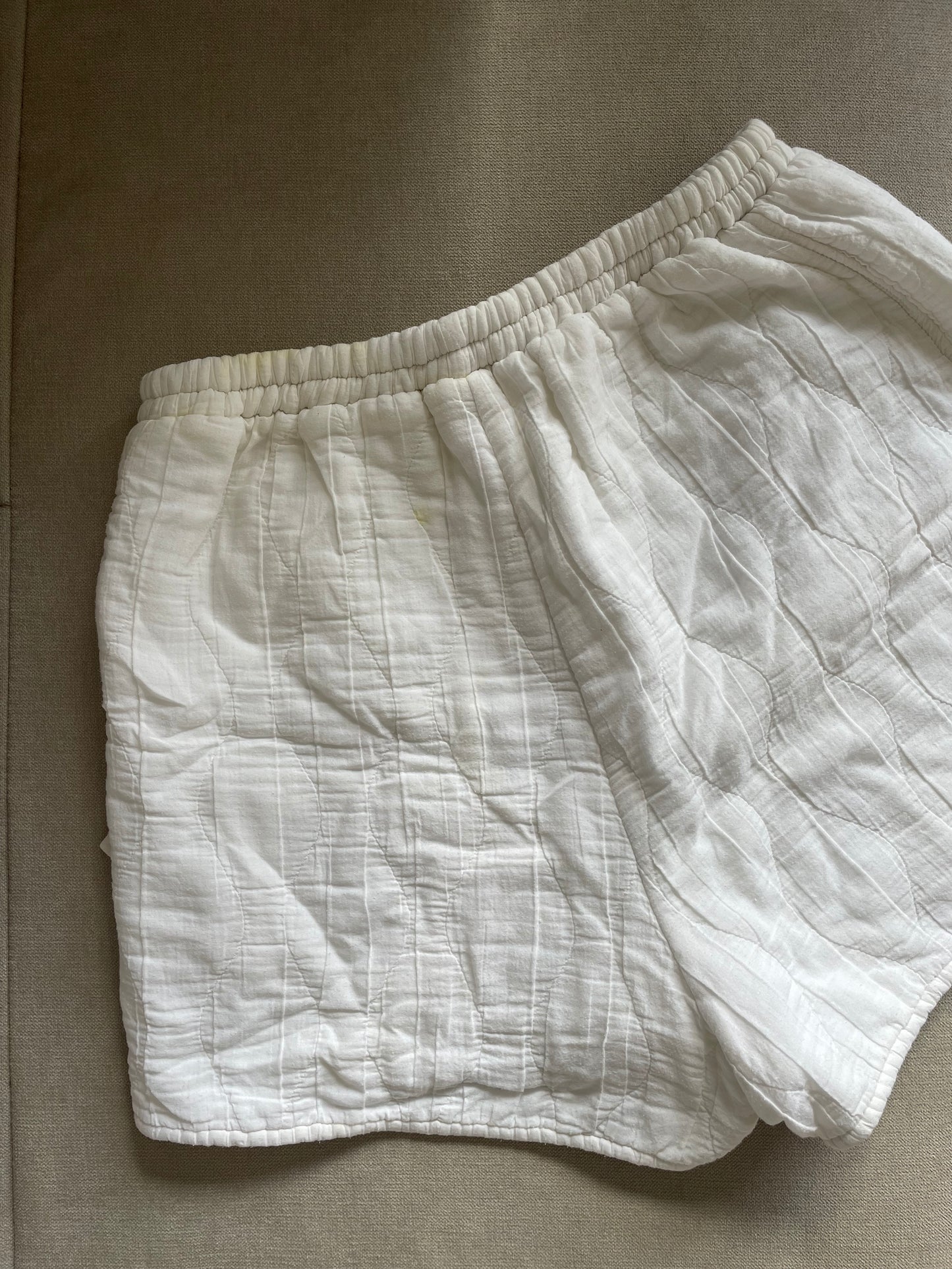 Zara Quilted Shorts - Size L